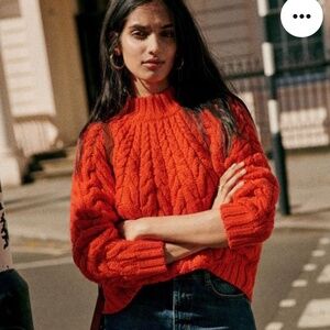 Sezane Diego Jumper Sweater 100% merino wool